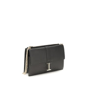 Tom Ford Black Calf Leather Shoulder Bag