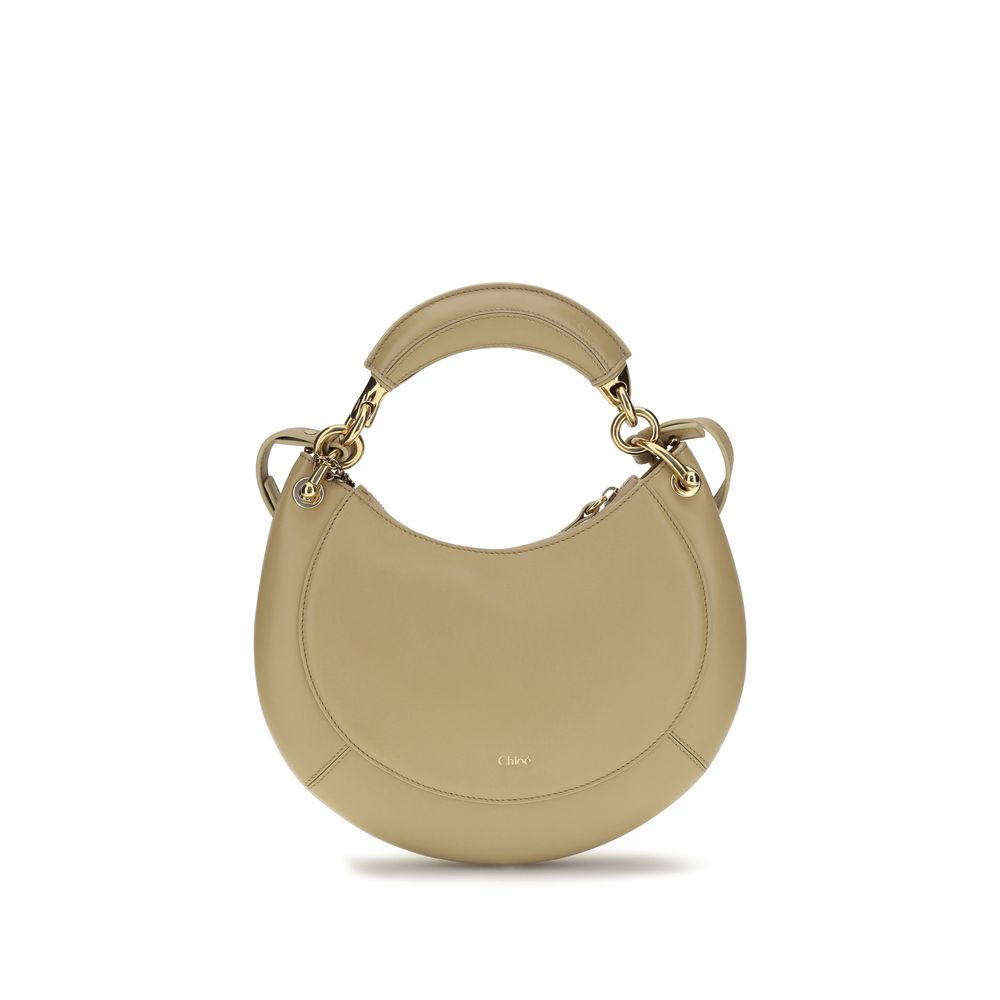 Chloé Beige Calf Leather Shoulder Bag