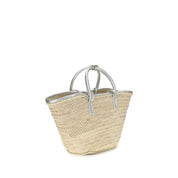 Jacquemus Beige Raffia Shoulder Bag