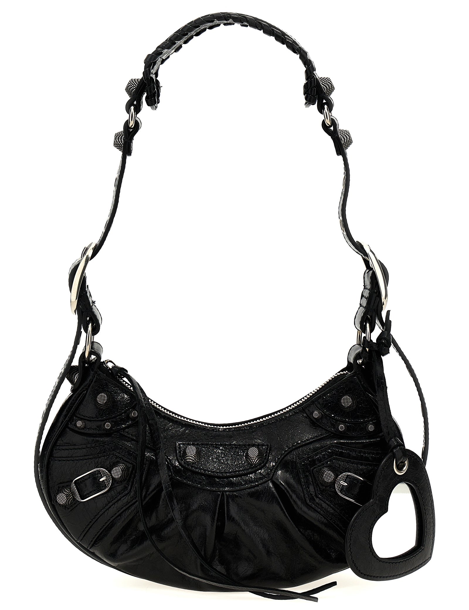 Balenciaga Black Lamb Leather Crossbody Bag