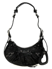 Balenciaga Black Lamb Leather Crossbody Bag