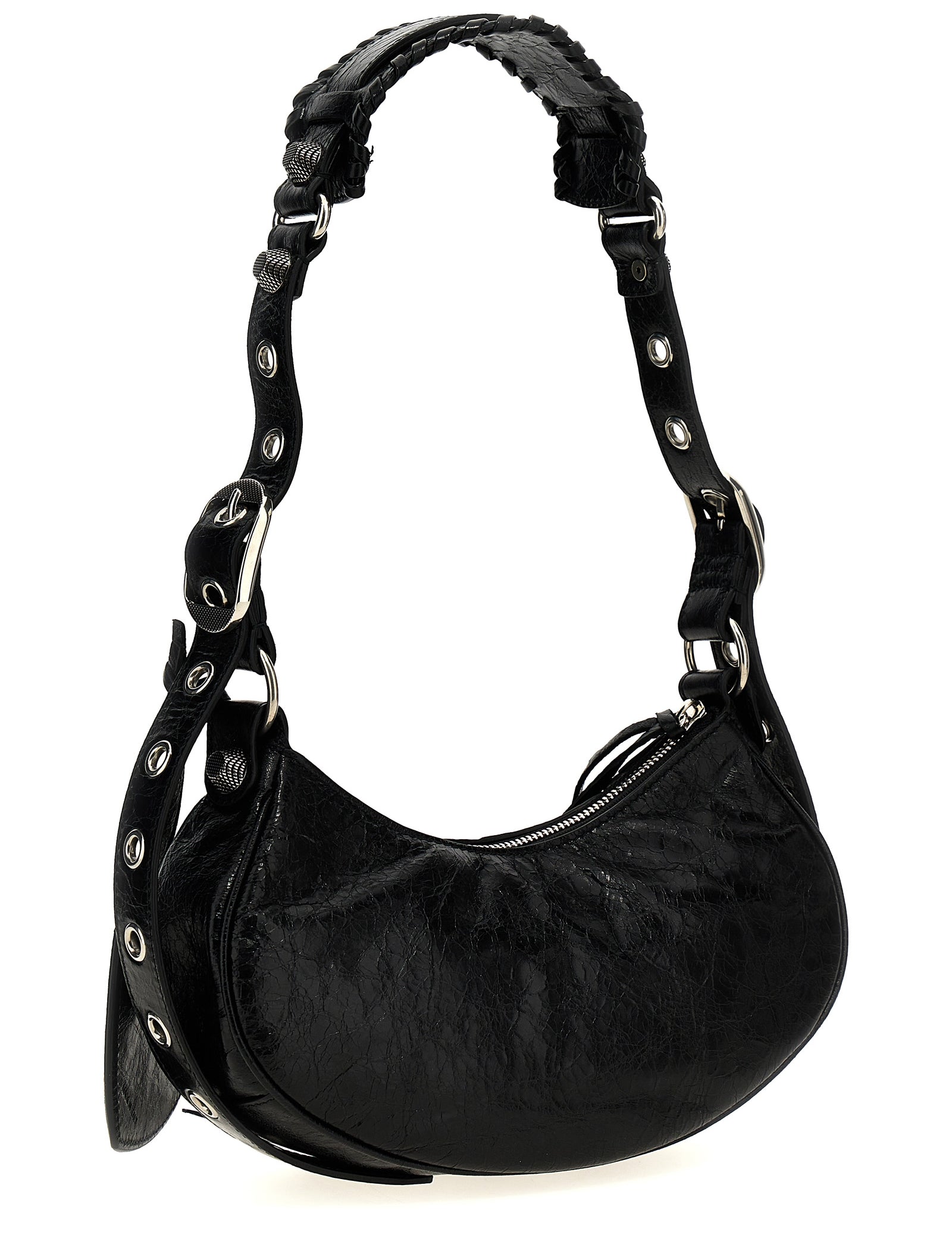 Balenciaga Black Lamb Leather Crossbody Bag