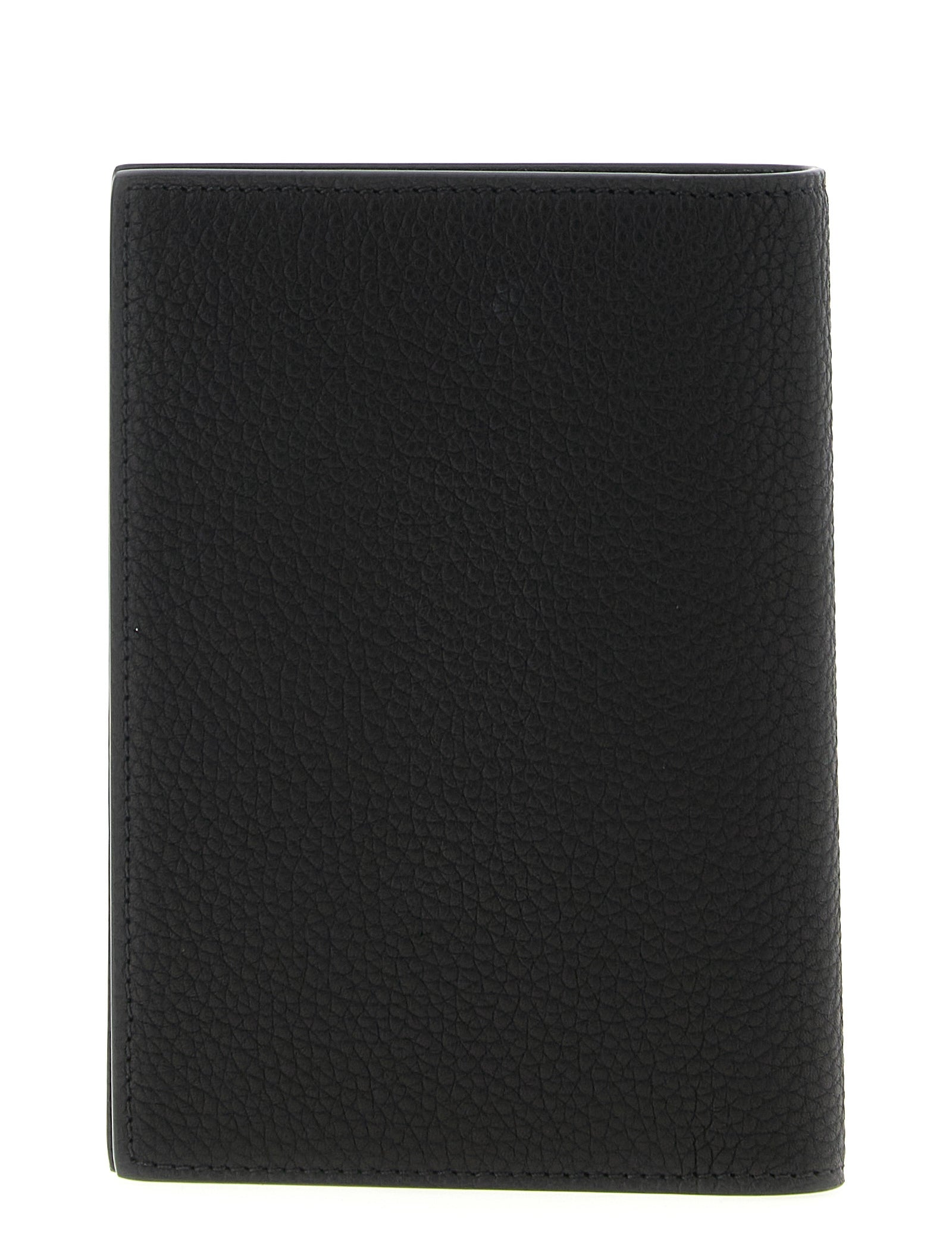Tom Ford Black Calfskin Passport Holder