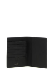 Tom Ford Black Calfskin Passport Holder