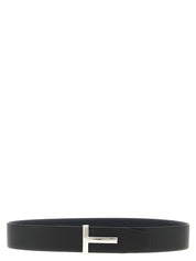 Tom Ford Multicolor Calfskin Reversible Belt