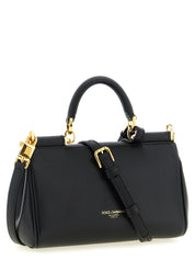 Dolce & Gabbana Black Calfskin Mini Handbag