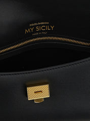 Dolce & Gabbana Black Calfskin Mini Handbag