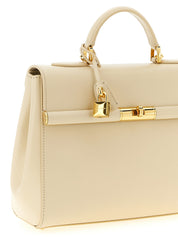 Dolce & Gabbana White Lambskin Handbag