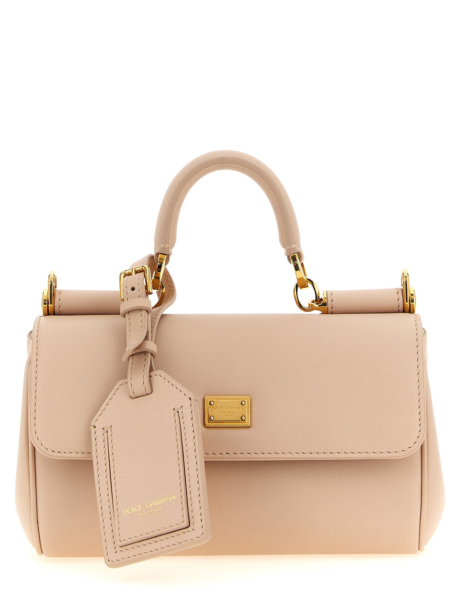 Dolce & Gabbana Pink Calfskin Mini Handbag