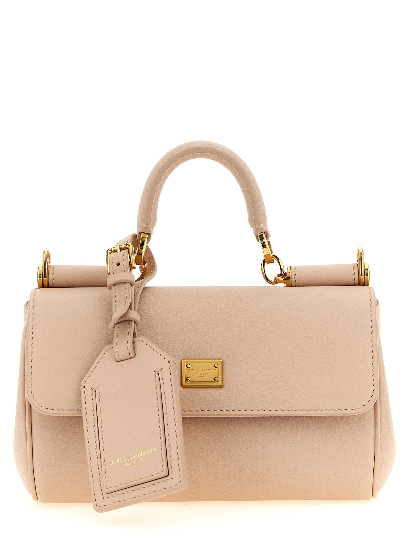 Dolce & Gabbana Pink Calfskin Mini Handbag