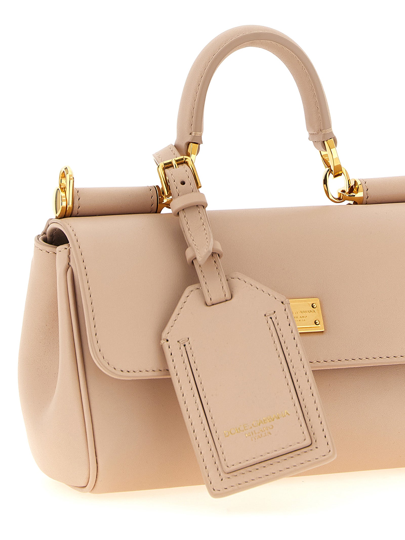 Dolce & Gabbana Pink Calfskin Mini Handbag