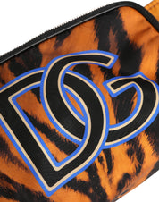 Dolce & Gabbana Brown Nylon Fanny Waist Pack