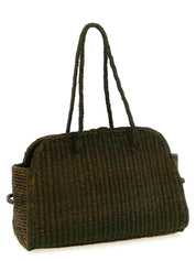 Jacquemus Green Raffia Tote Bag