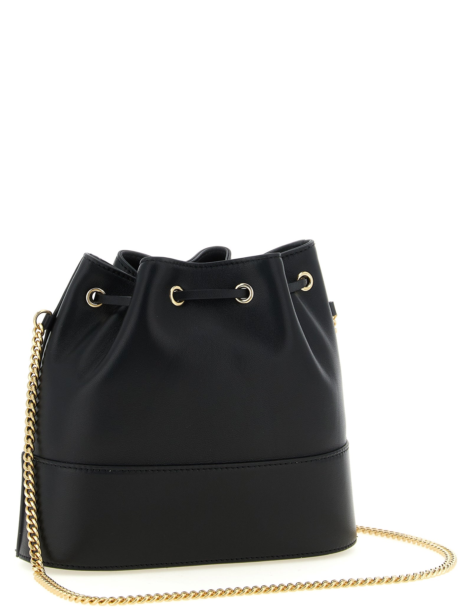 Valentino Garavani Black Lamb Leather Crossbody Bag