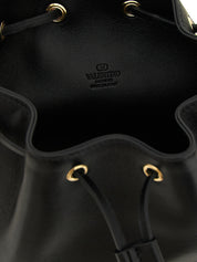Valentino Garavani Black Lamb Leather Crossbody Bag