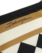 Dolce & Gabbana Multicolor Nylon Clutch Bag