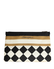 Dolce & Gabbana Multicolor Nylon Clutch Bag
