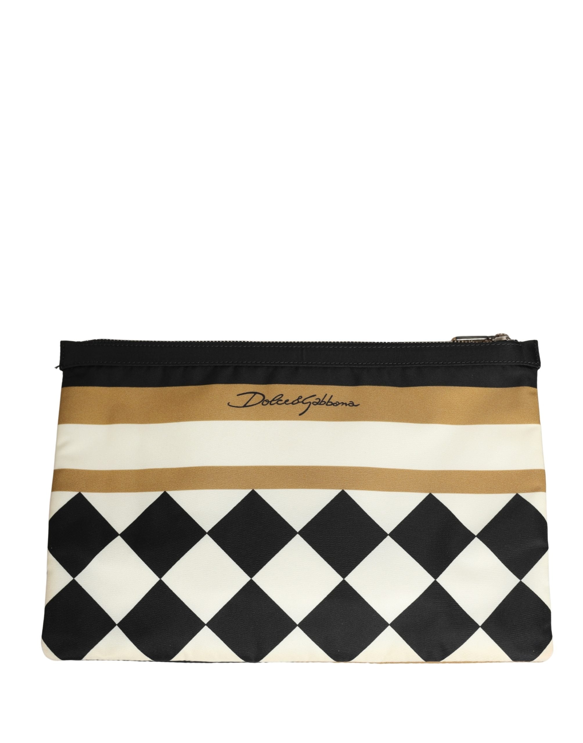 Dolce & Gabbana Multicolor Nylon Clutch Bag