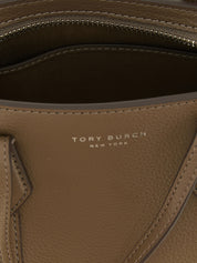 Tory Burch Brown Cowhide Leather Shopping Bag