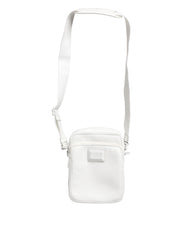 Dolce & Gabbana White Polyester Crossbody Bag