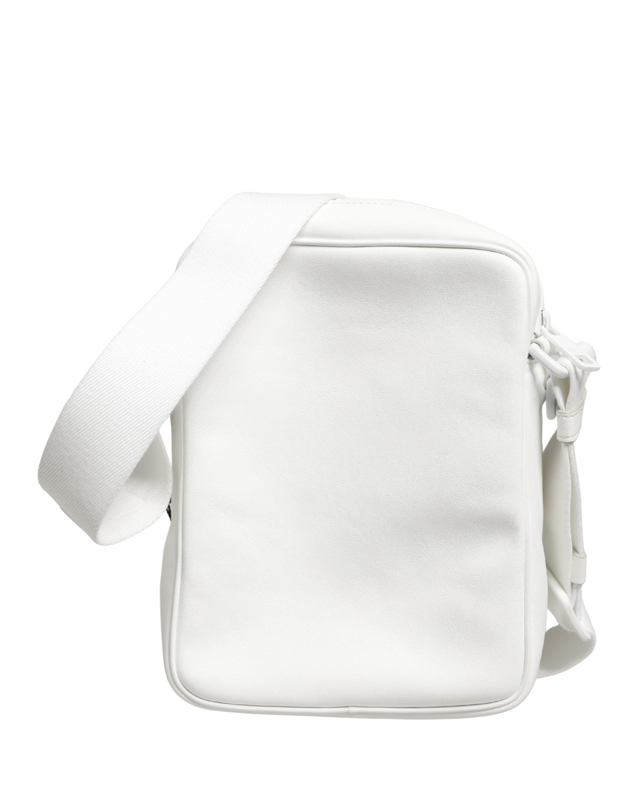 Dolce & Gabbana White Polyester Crossbody Bag