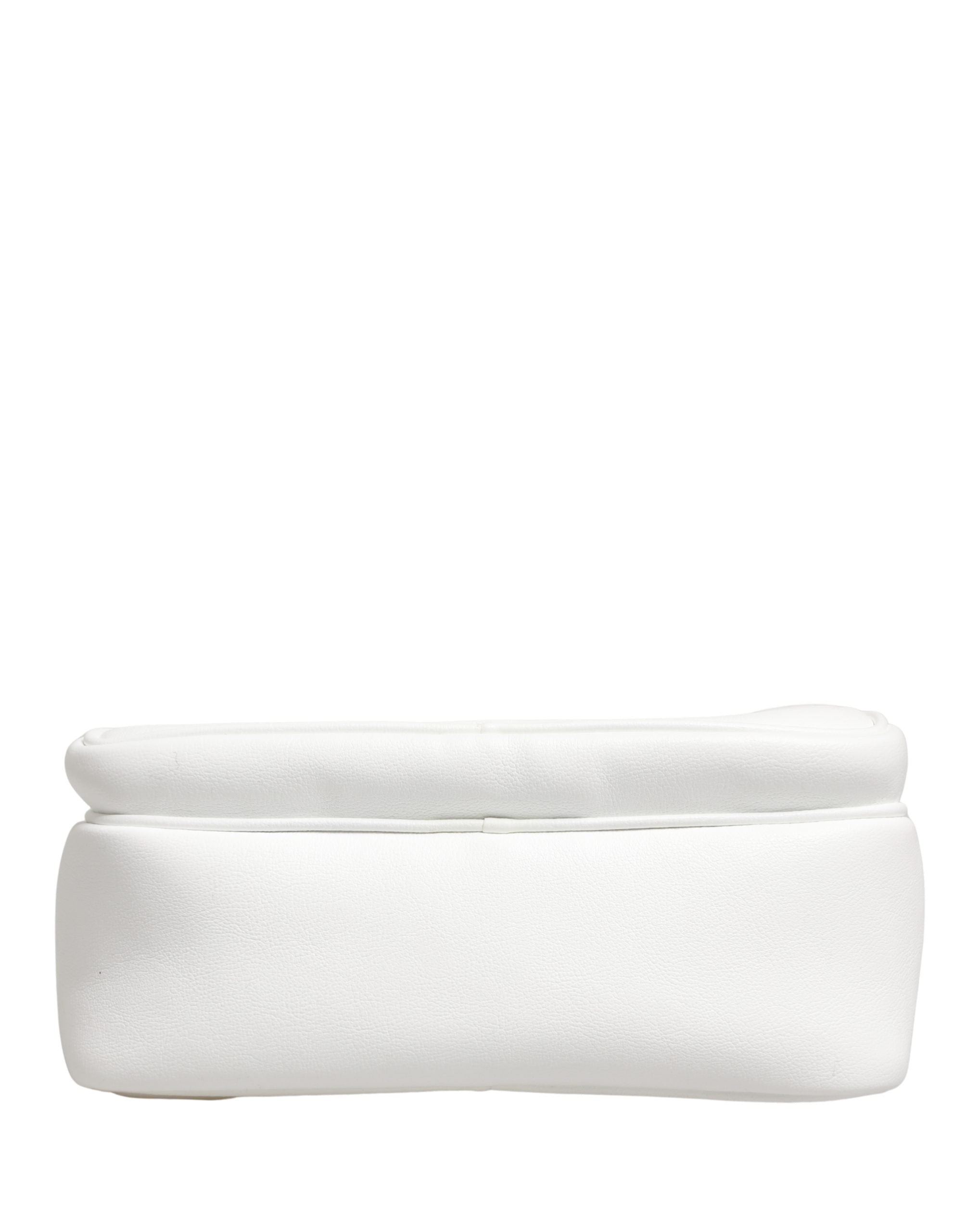Dolce & Gabbana White Polyester Crossbody Bag
