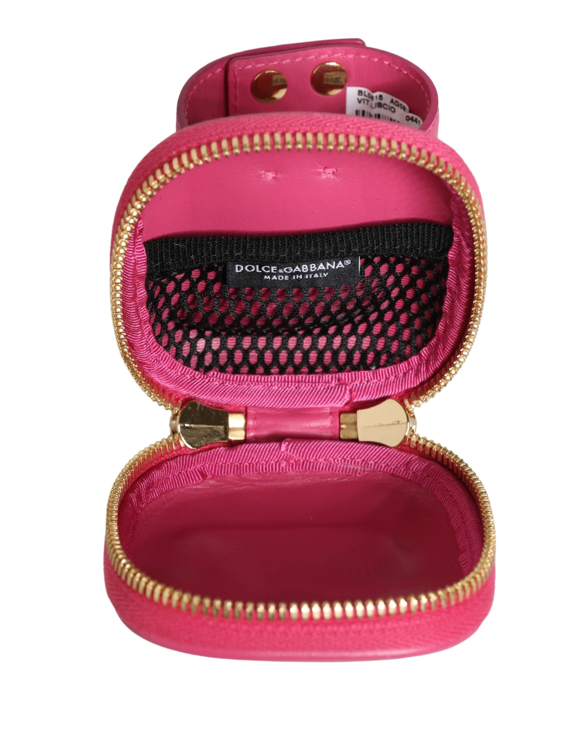 Dolce &amp; Gabbana Pink Calf Leather Mini Bag