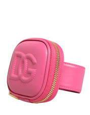 Dolce & Gabbana Pink Calf Leather Mini Bag