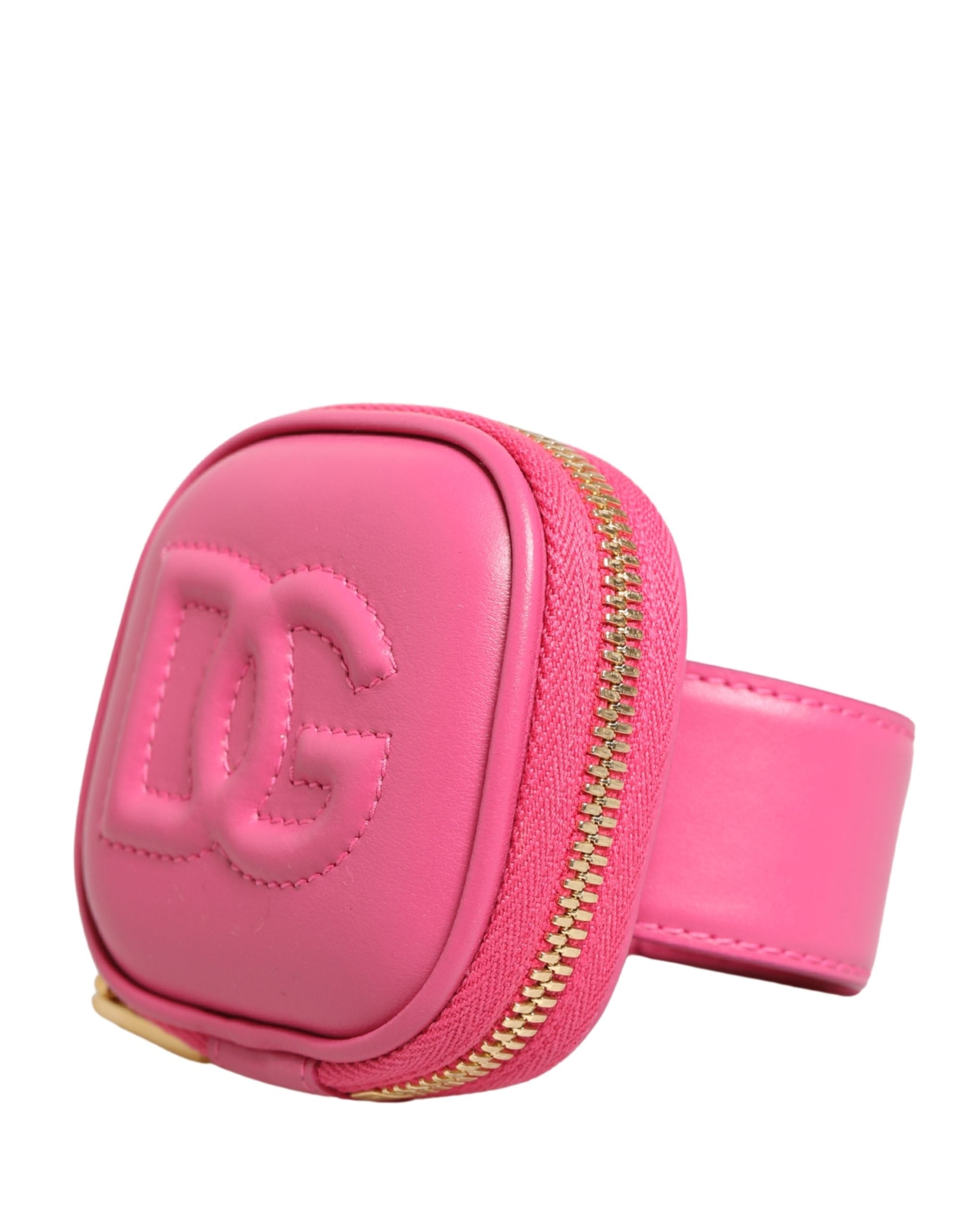 Dolce & Gabbana Pink Calf Leather Mini Bag