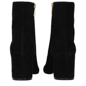 Gianvito Rossi Black Suede Ankle Boots