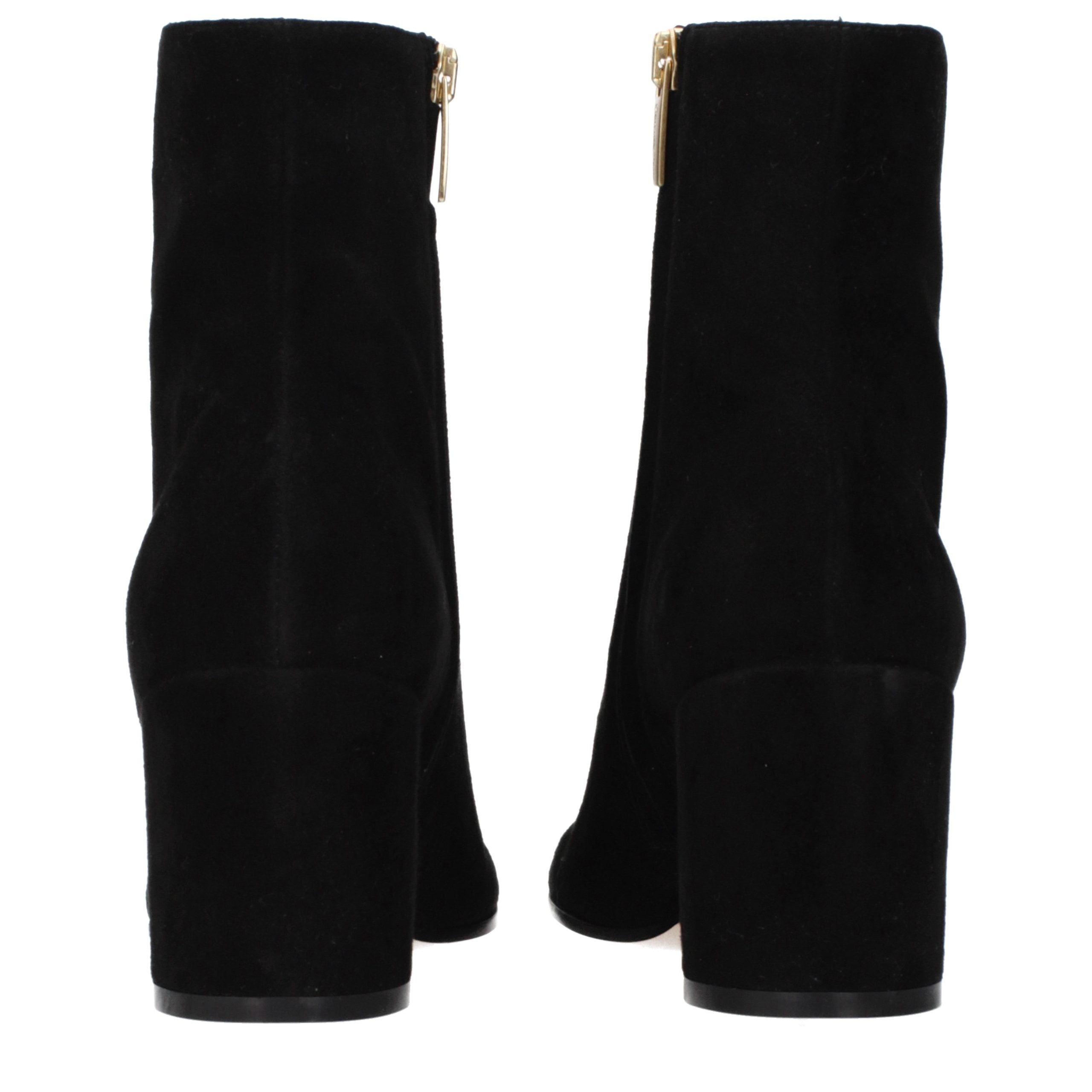 Gianvito Rossi Black Suede Ankle Boots