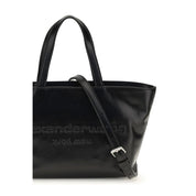 Alexander Wang Black Calf Leather Shoulder Bag