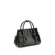 Miu Miu Black Calf Leather Handbag
