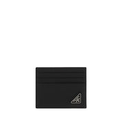 Prada Black Calf Leather Cardholder