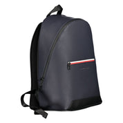 Tommy Hilfiger Blue Polyurethane Backpack
