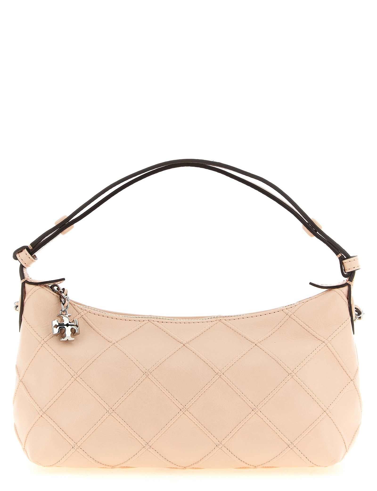 Tory Burch Powder-Pink Nappa Leather Clutch Bag