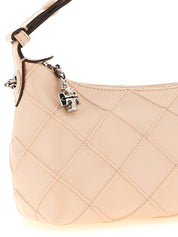 Tory Burch Powder-Pink Nappa Leather Clutch Bag
