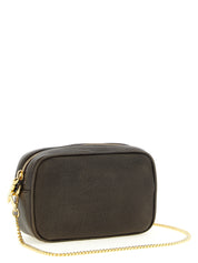 Golden Goose Brown Cow Leather Clutch Bag