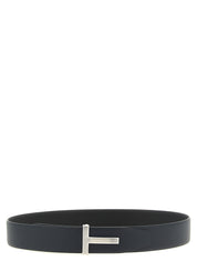 Tom Ford Multicolor Calfskin Reversible Belt