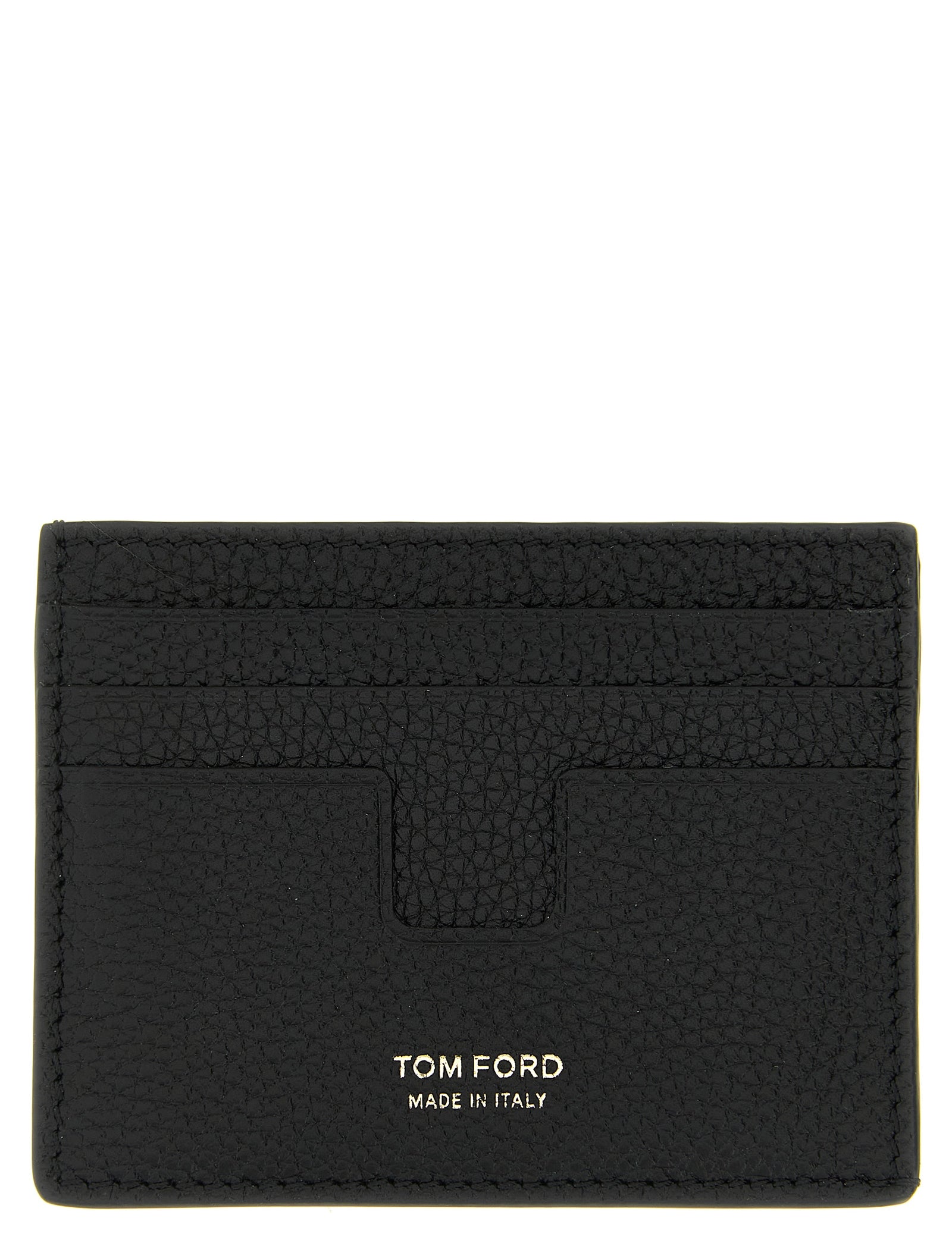 Tom Ford Black Calfskin Cardholder
