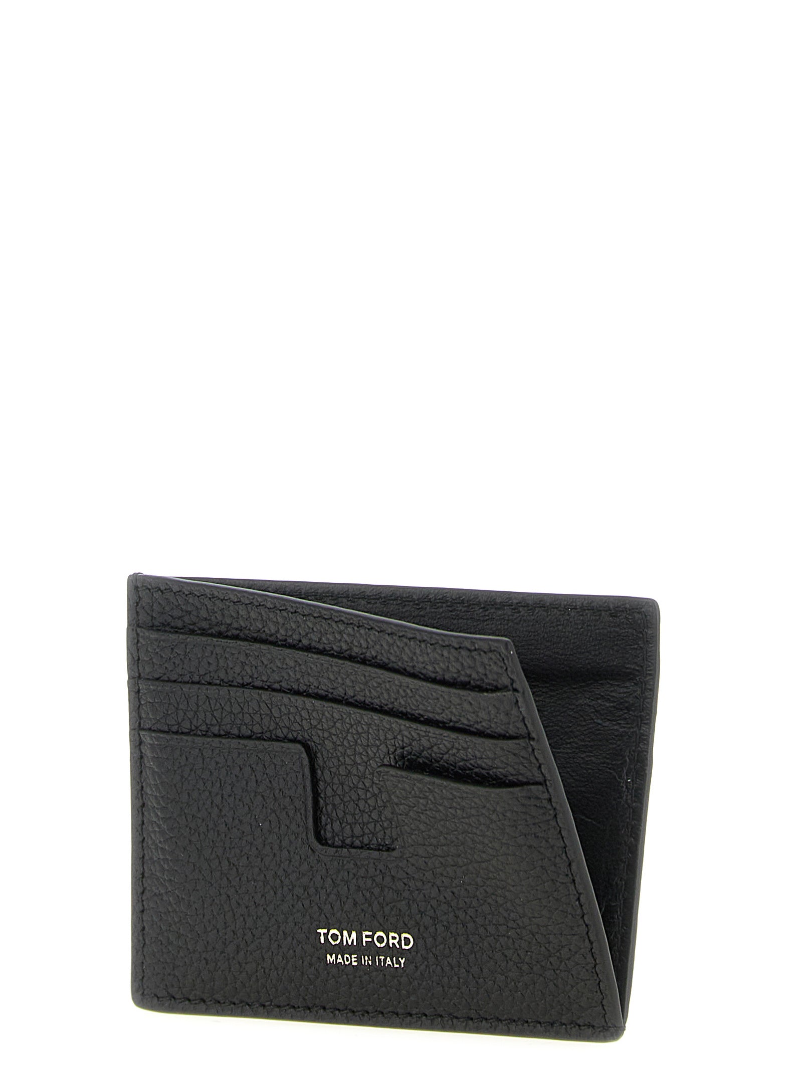 Tom Ford Black Calfskin Cardholder