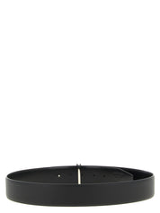 Tom Ford Black Calfskin Leather Regular Belt