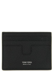 Tom Ford Black Calfskin Cardholder