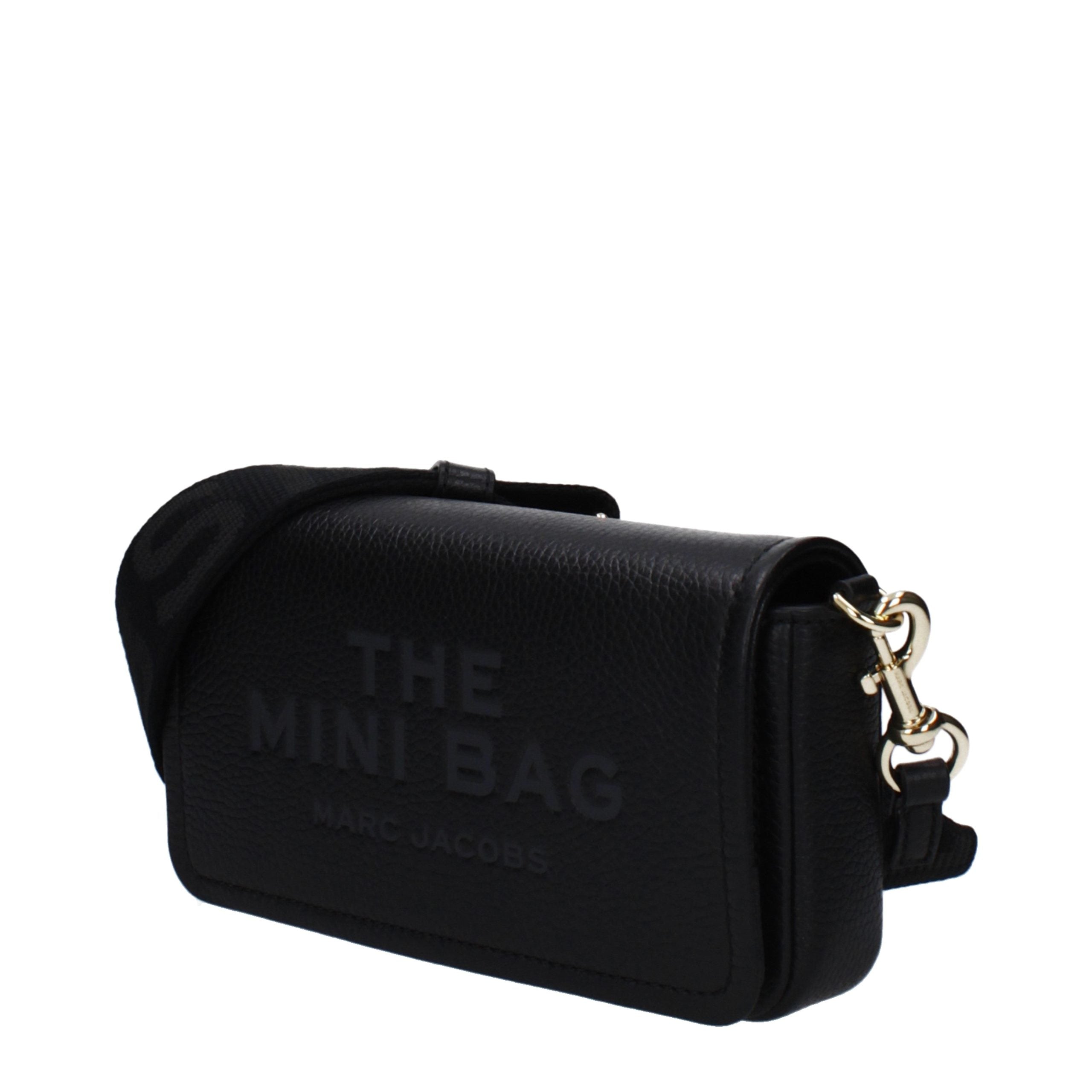 Marc Jacobs Black Leather Crossbody Bags