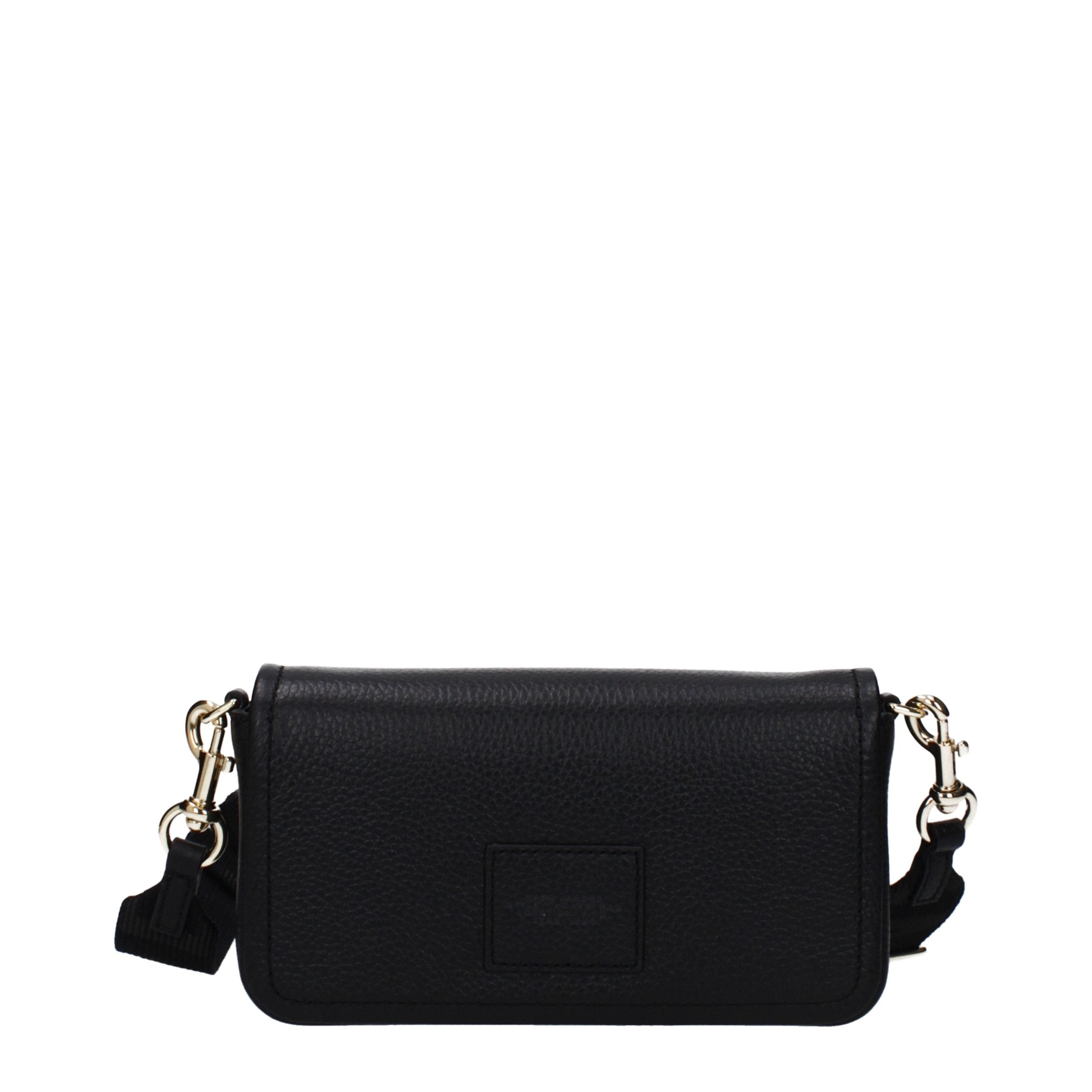 Marc Jacobs Black Leather Crossbody Bags