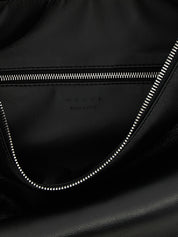 Marni Black Calfskin Hobo Small Shoulder Bag