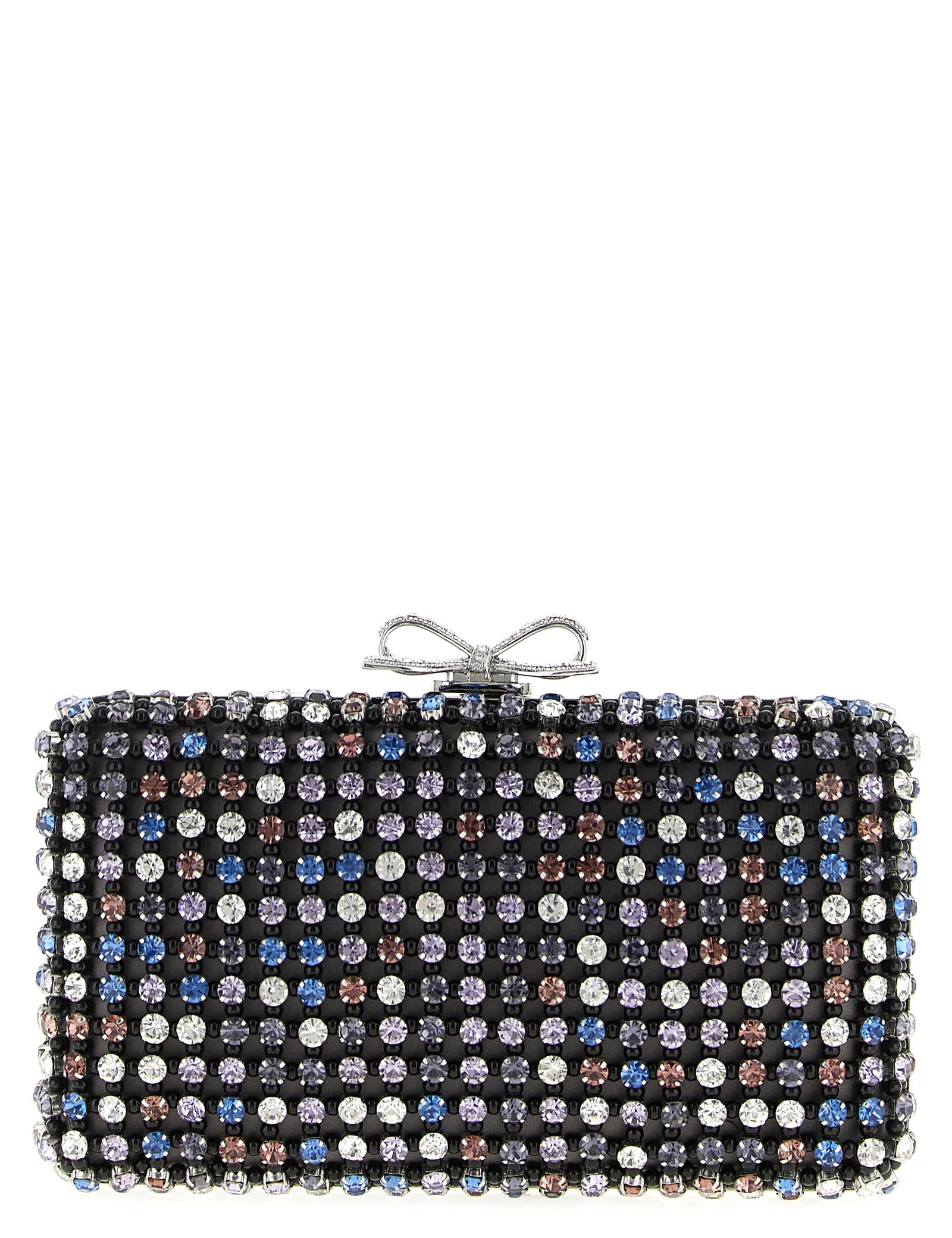 Self-Portrait Multicolor Polyester Clutch Bag