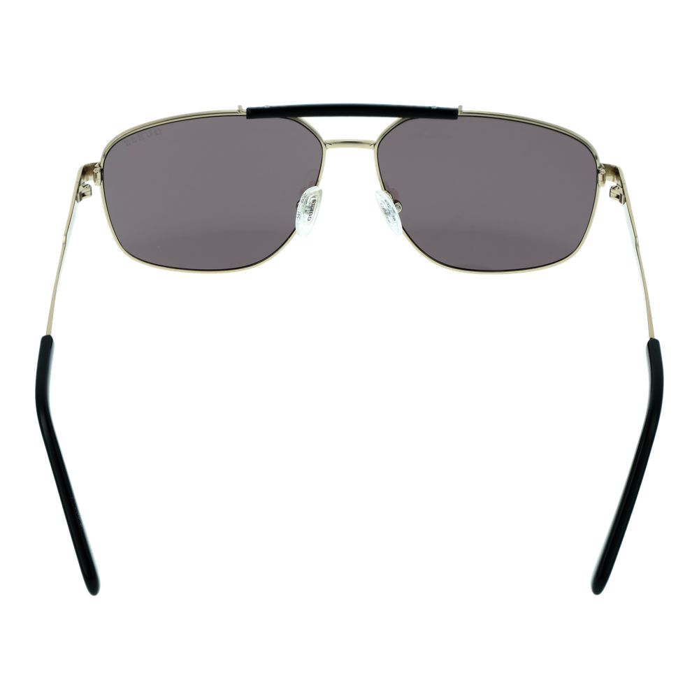 Guess Gold Metal Aviator Sunglasses