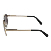 Guess Gold Metal Aviator Sunglasses