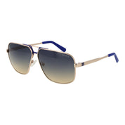 Guess Silver Metal Aviator Sunglasses